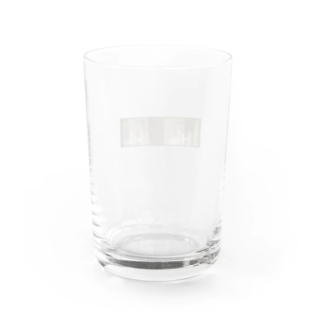 ぱるた＠禁酒のまちま Water Glass :back