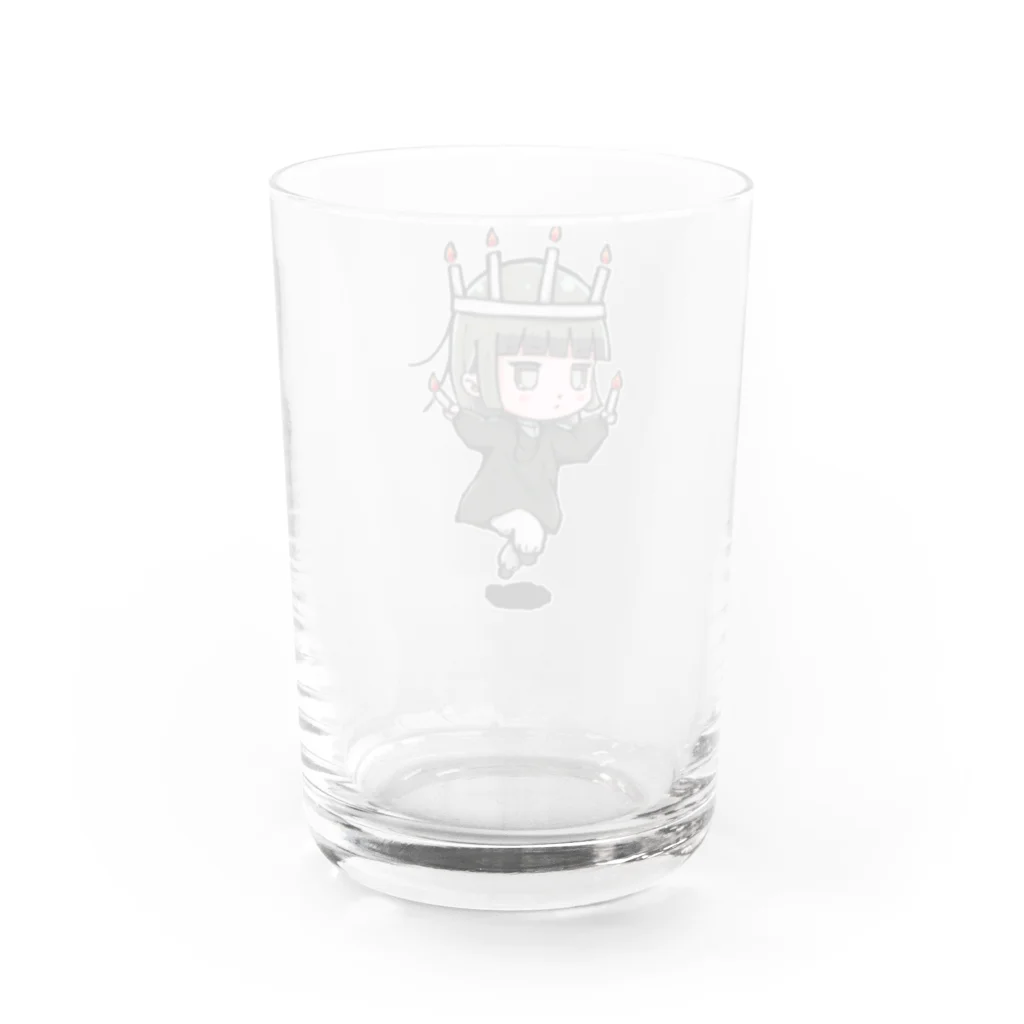 -end_g-の小明神くん Water Glass :back