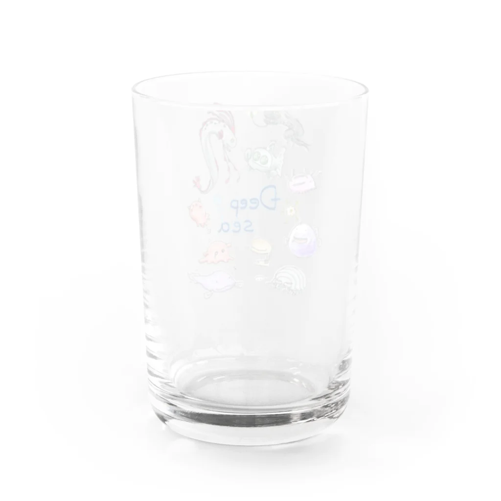 ぺんぎん丸の潜って探そうDEEP SEA Water Glass :back