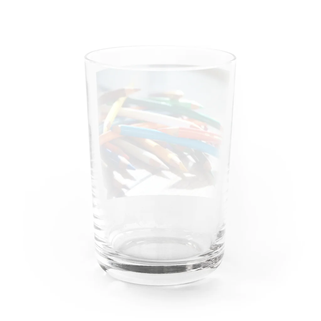 aoiroの色鉛筆 Water Glass :back
