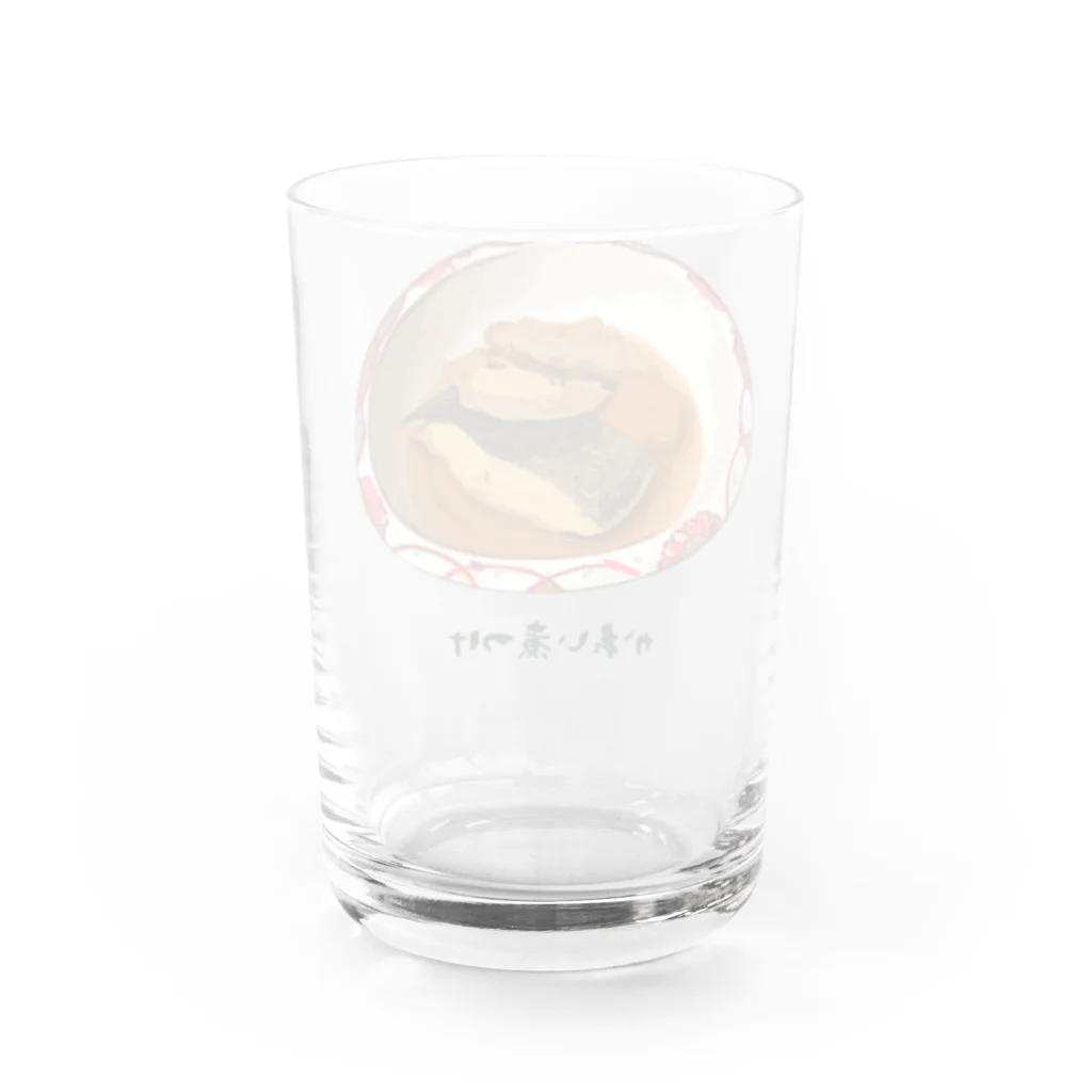 脂身通信Ｚのかれい煮つけ Water Glass :back