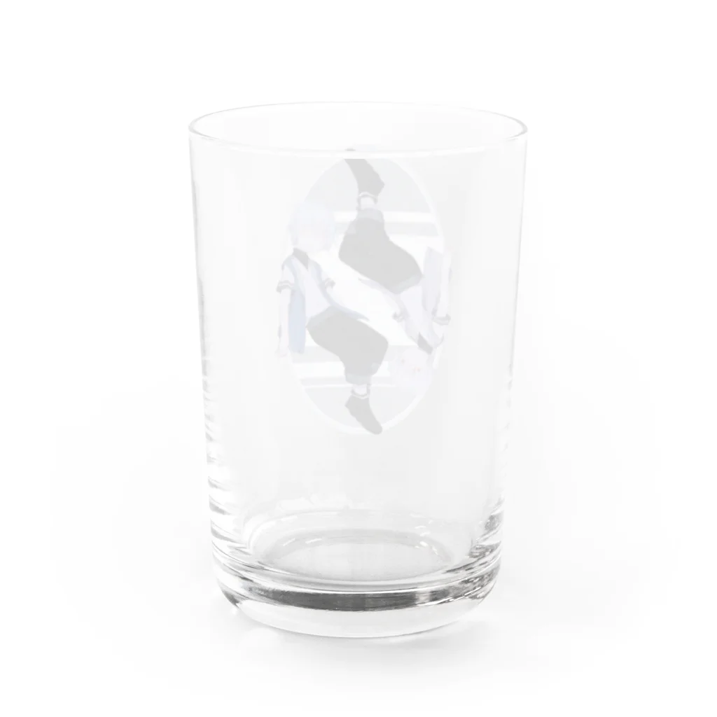 灯璻の吟　グラス Water Glass :back