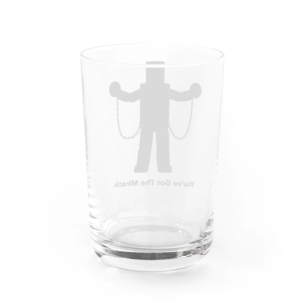 stereovisionの木人椿 Water Glass :back