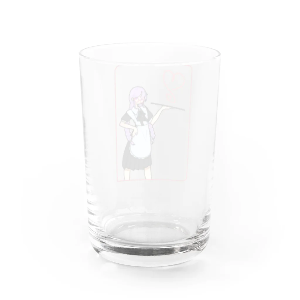 すいうのめがねのメイドさん Water Glass :back