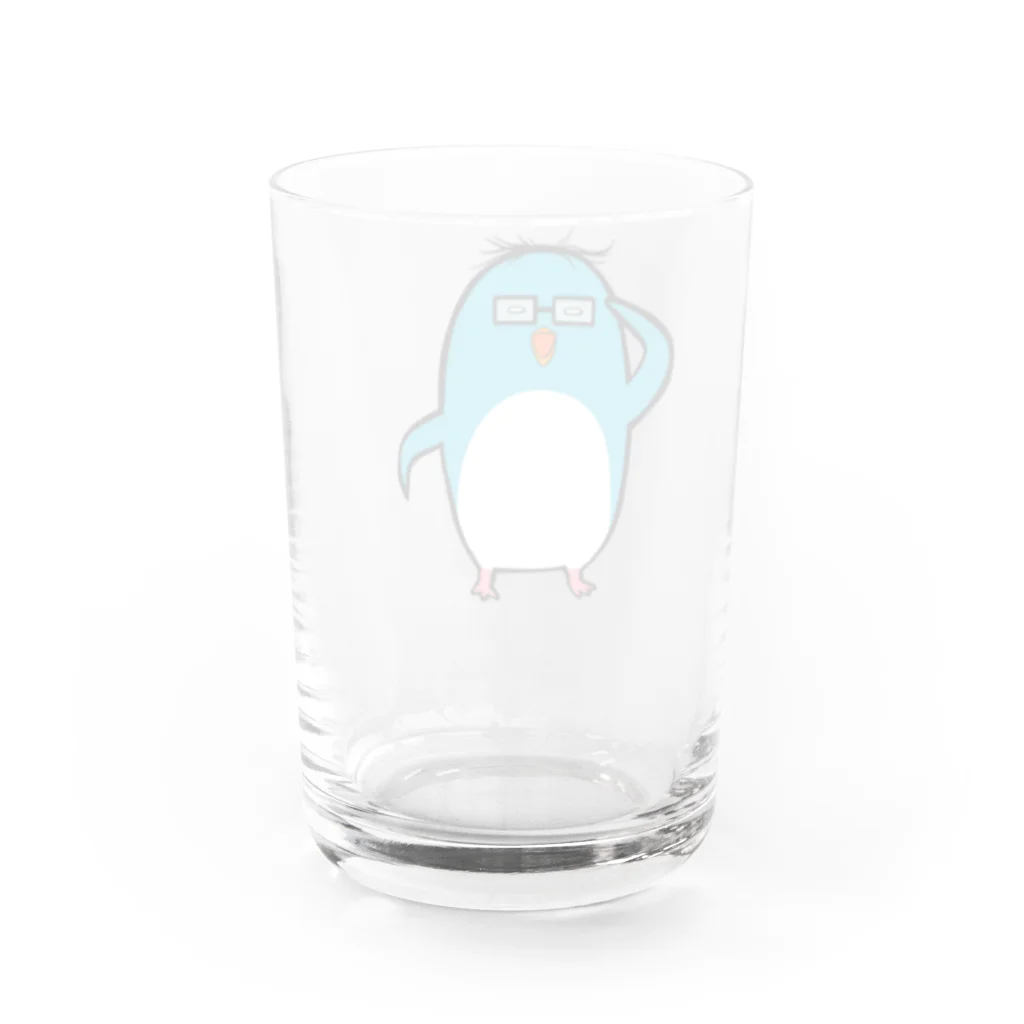 ヤキトリハウスのはやしペンギン Water Glass :back