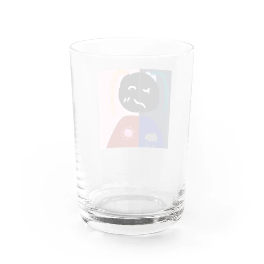 あいちゃ？の裏ちゃん Water Glass :back