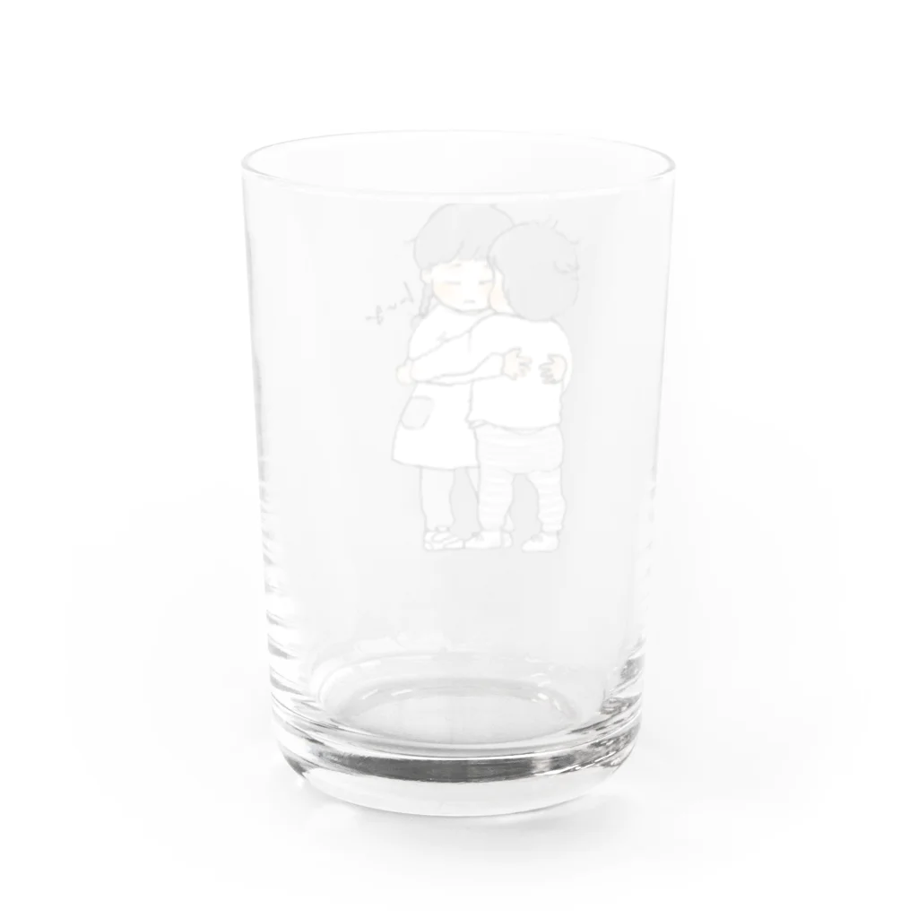 いちまいのhug Water Glass :back