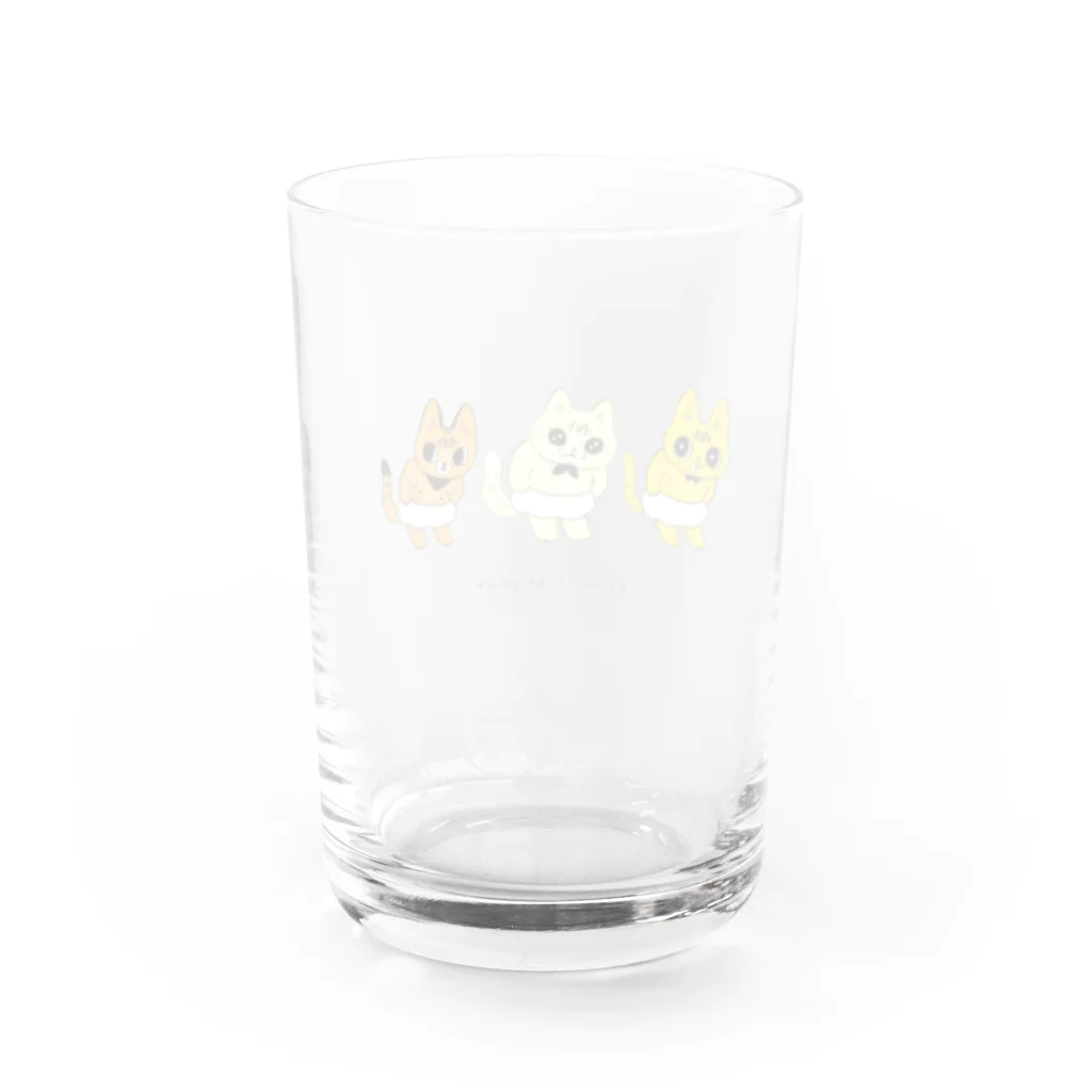 類のルーズスキンぱんつ(文字ありフルカラー) Water Glass :back