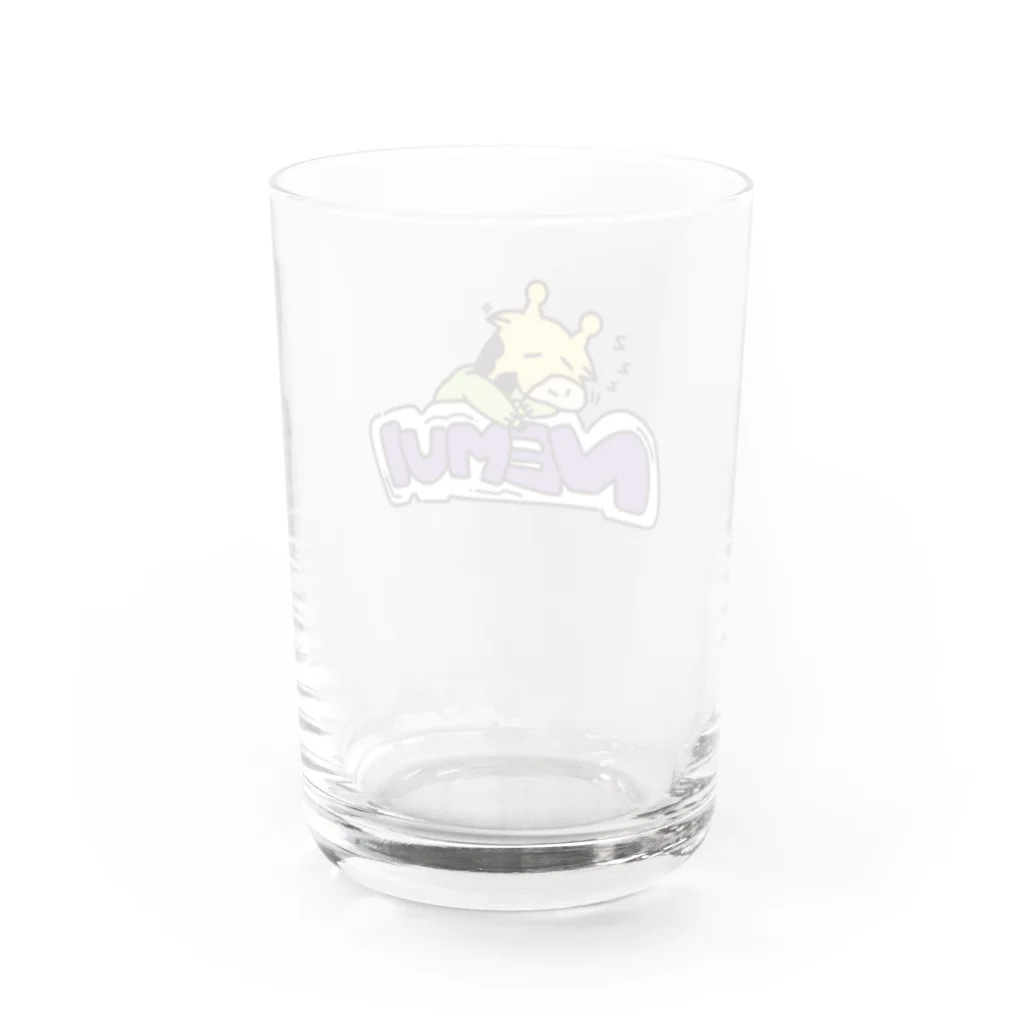 kiririnのNEMUI Water Glass :back