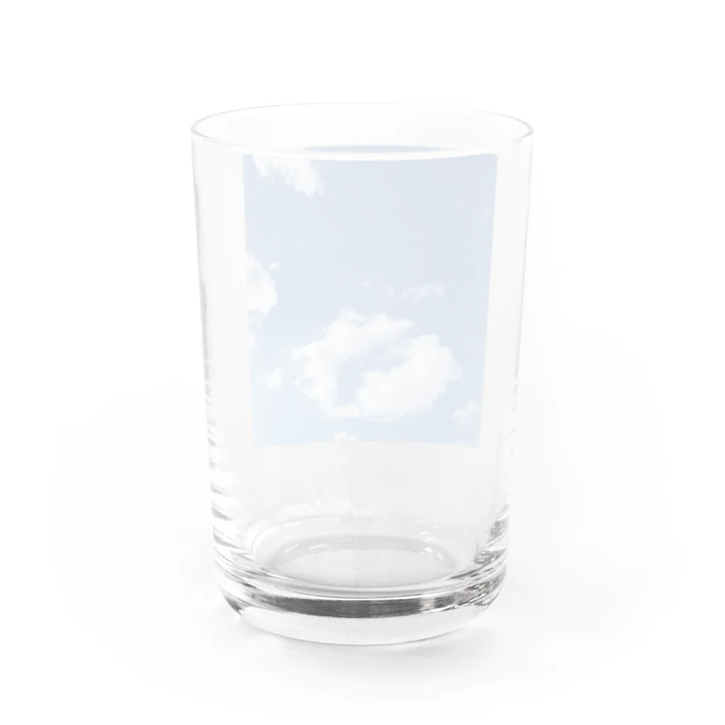 ♪mamashiro♪のリョク君 Water Glass :back