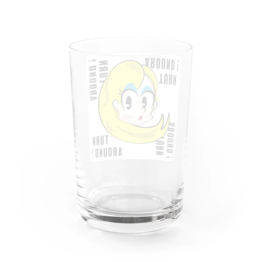 MobShopのTURN AROUND! Water Glass :back