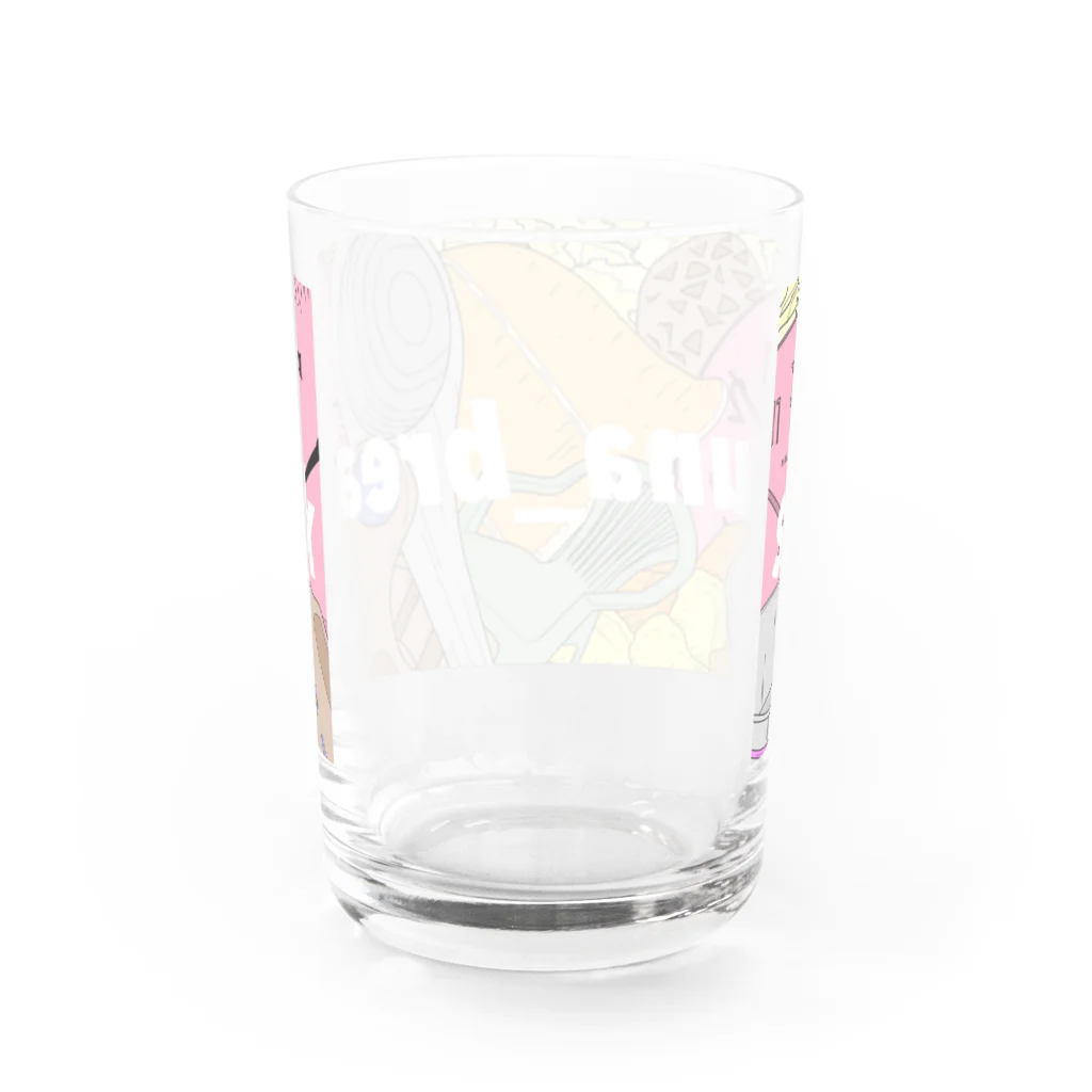 sauna_breakのitems_clr Water Glass :back