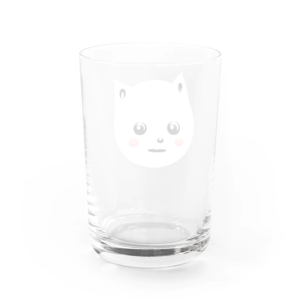 にゃーころのなーころ Water Glass :back