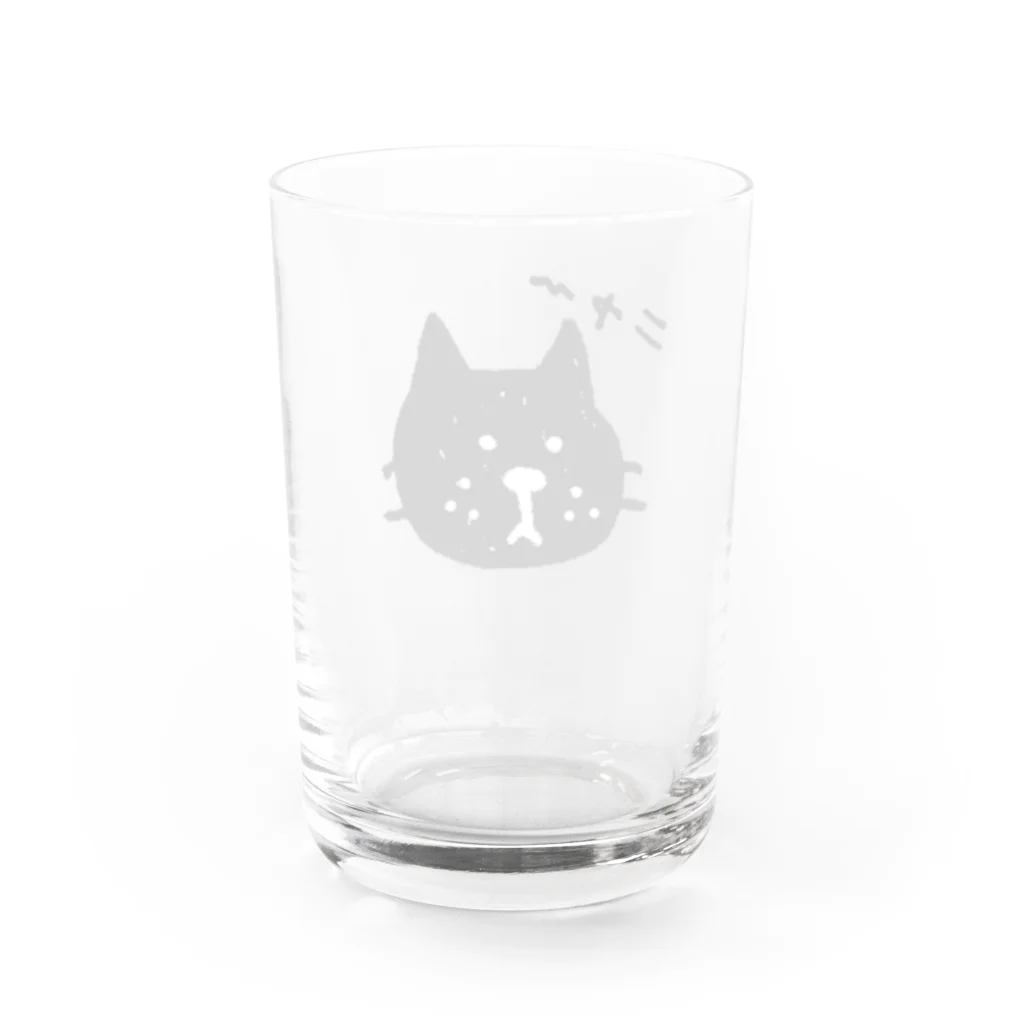 Peco Peco Boo&Carotte cocon❋のくろにゃん Water Glass :back