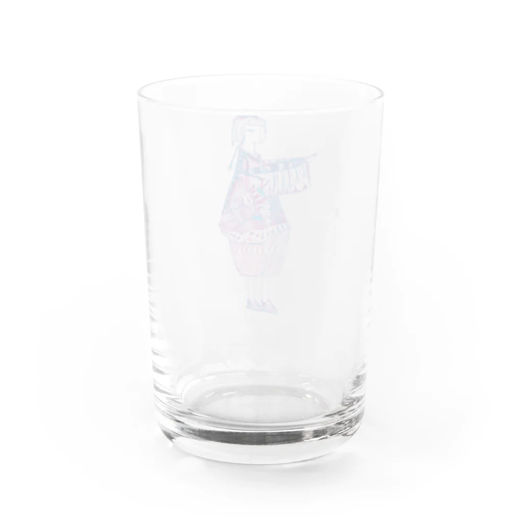 TONGARI STOREのDirection Water Glass :back