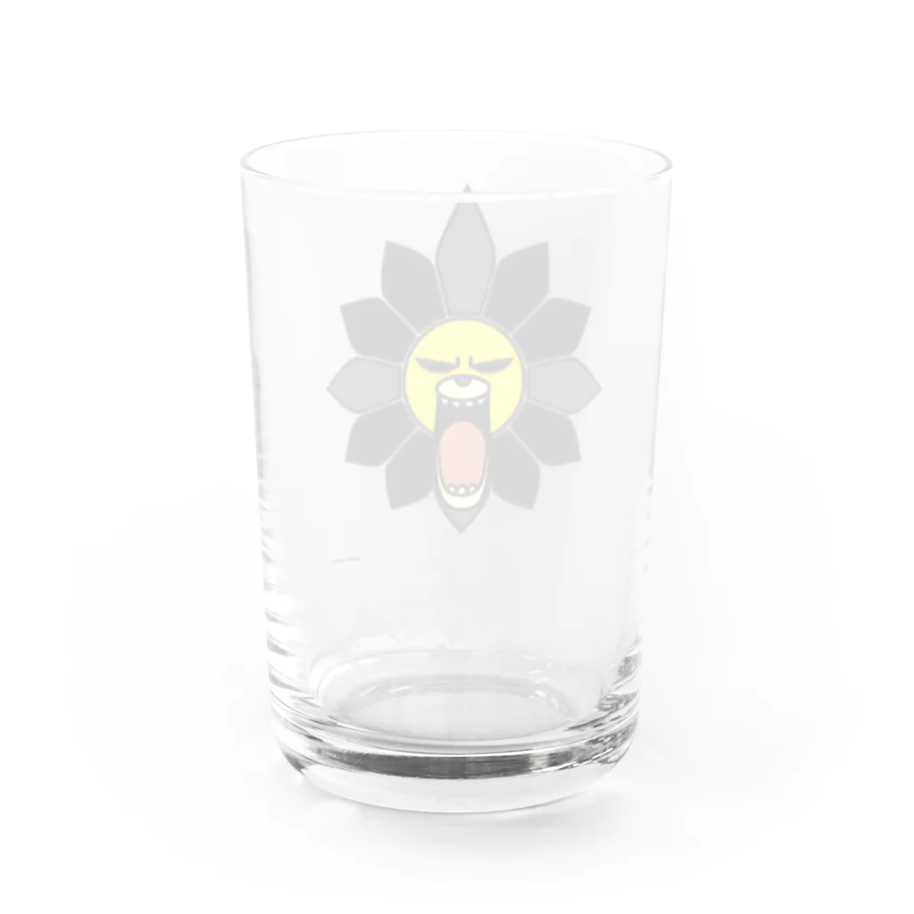 Rebelle DébutantのLion Carnival LionOnly（黒ver） Water Glass :back