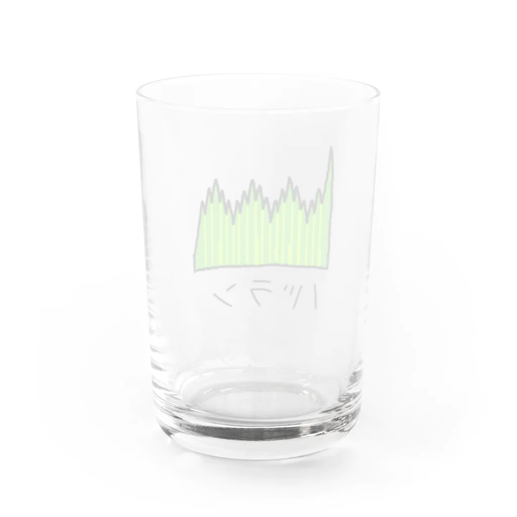 さつまいもおもしろグッズSWEET_POTATOのバラングラス Water Glass :back