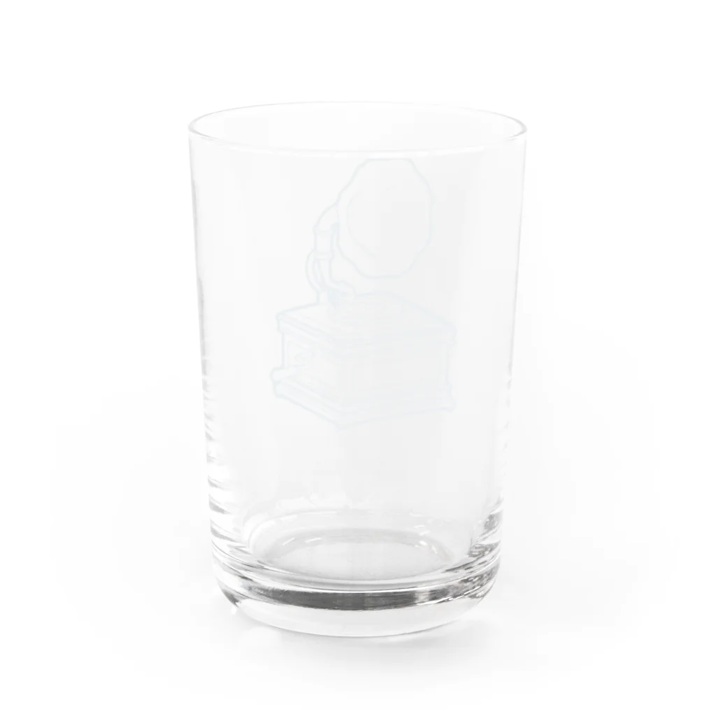 九月（くがつ）の蓄音機 Water Glass :back