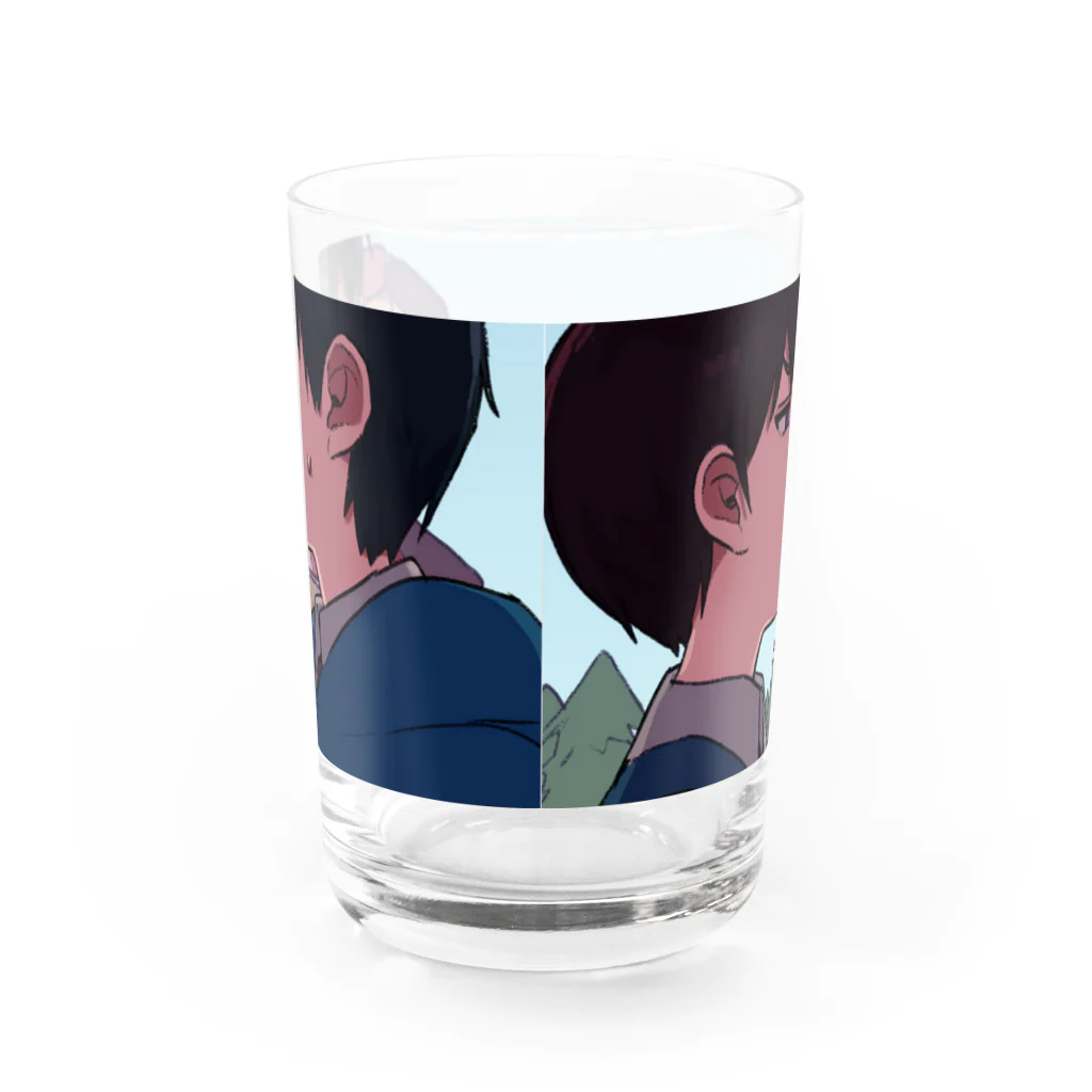 HiJumpショップのヘンゼルとグレーテルvs双子 Water Glass :back