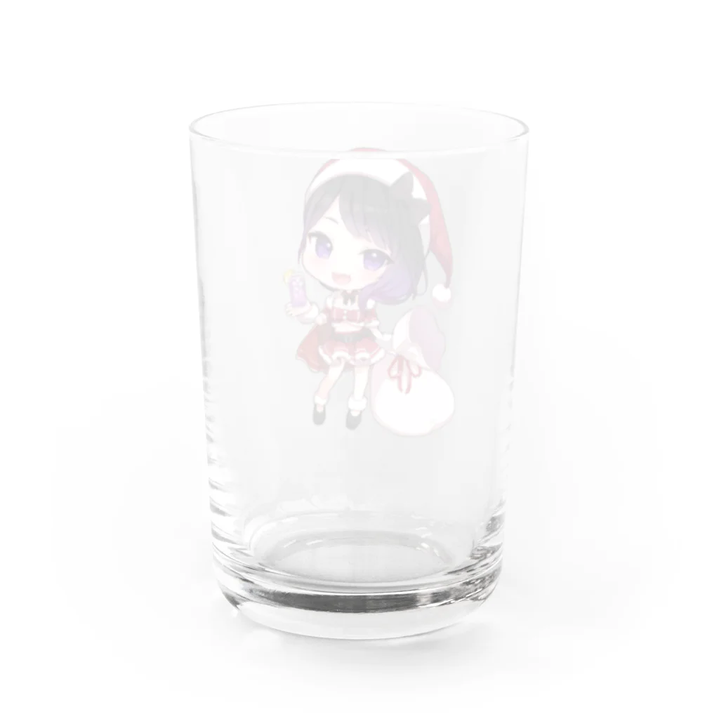 スナック酒呑🥃😈の12月分アクキー絵グッズ🥃😈 Water Glass :back