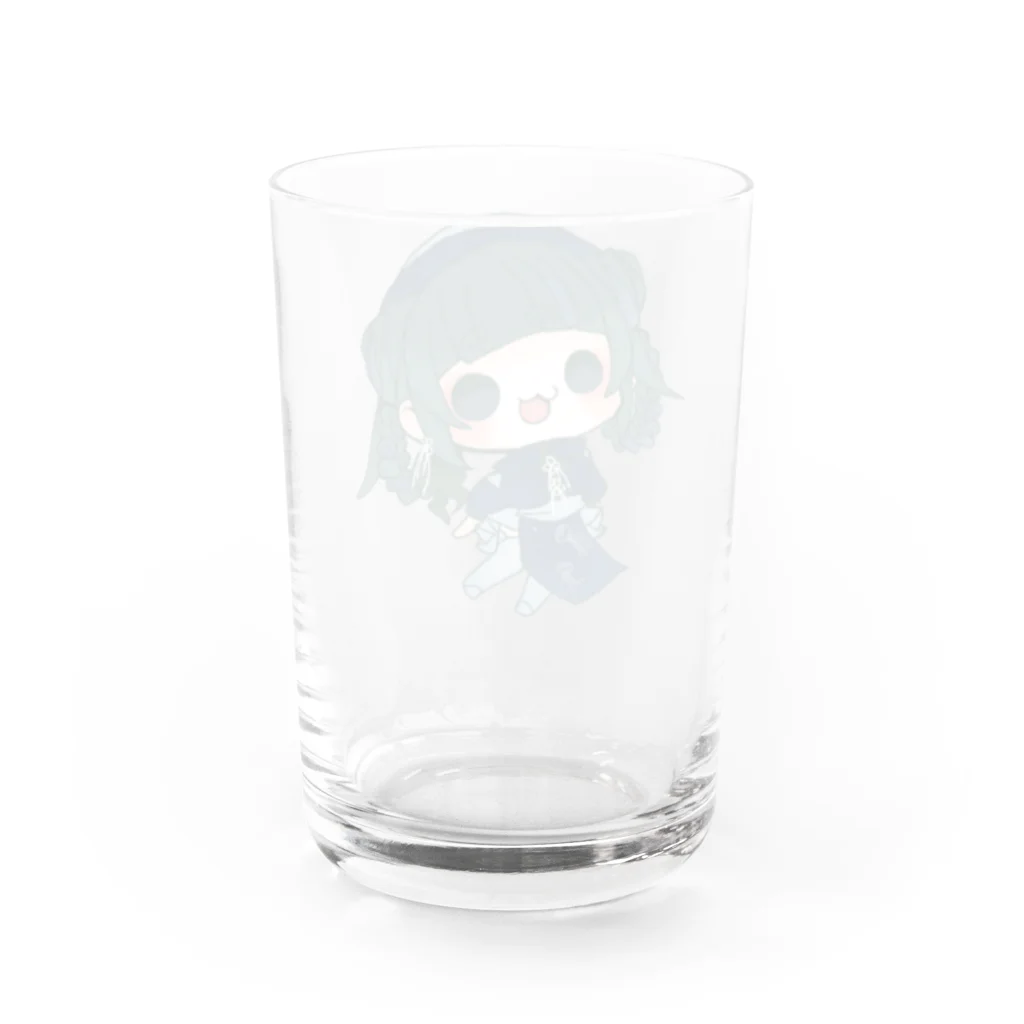 あすみめかぶ🌊⚓の飛海めかぶチャイナコップ Water Glass :back