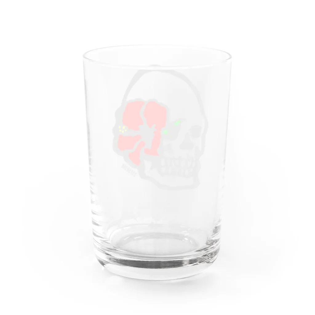 FMK-OのSkull vase "RD" グラス反対面