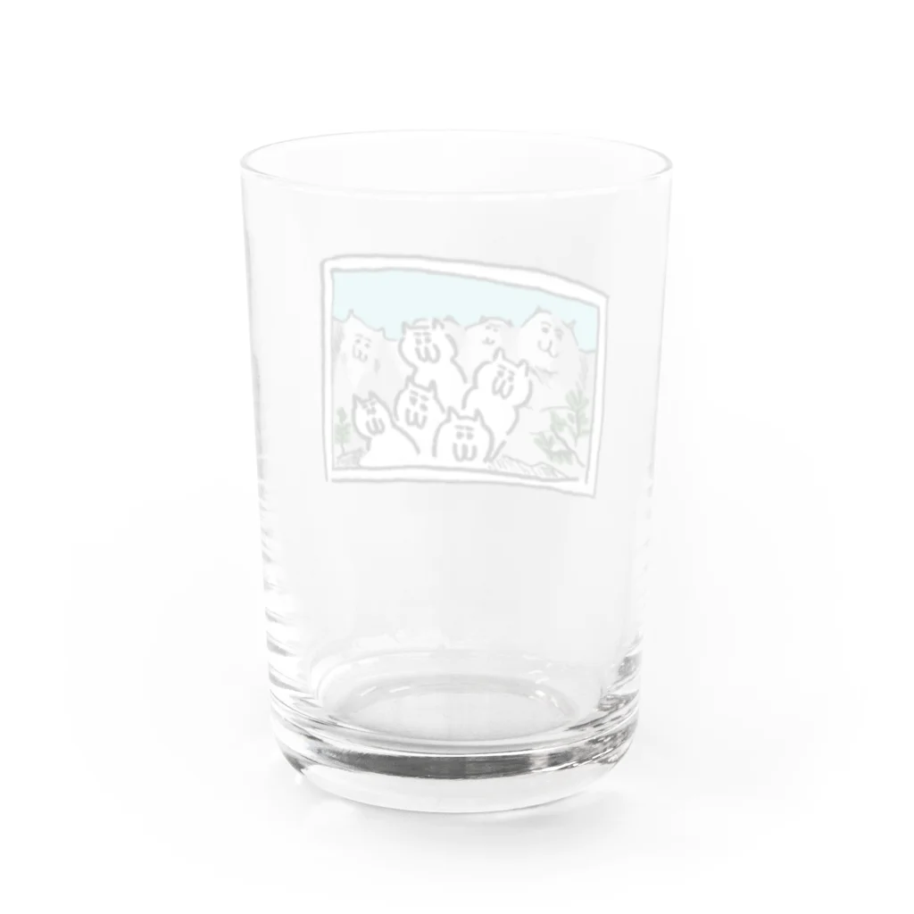 けちゃっぷごはんのお店のマウントキャットモア Water Glass :back