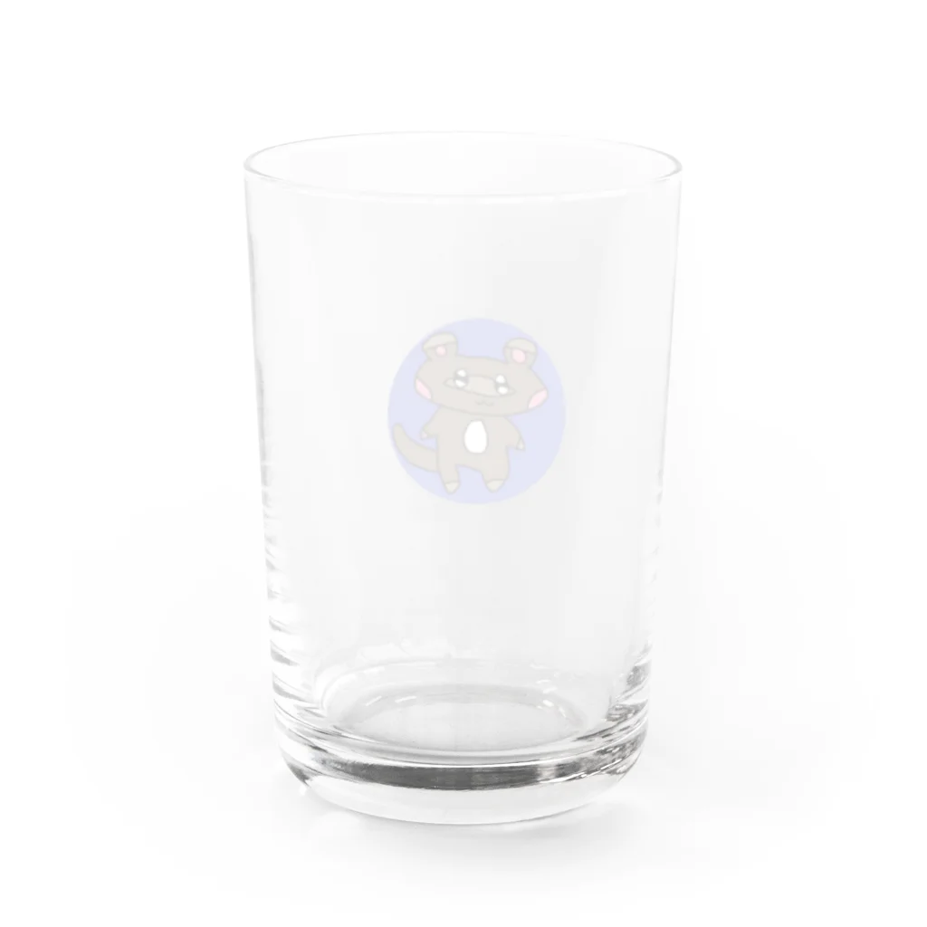 どうぶつとかのぽんたくん Water Glass :back