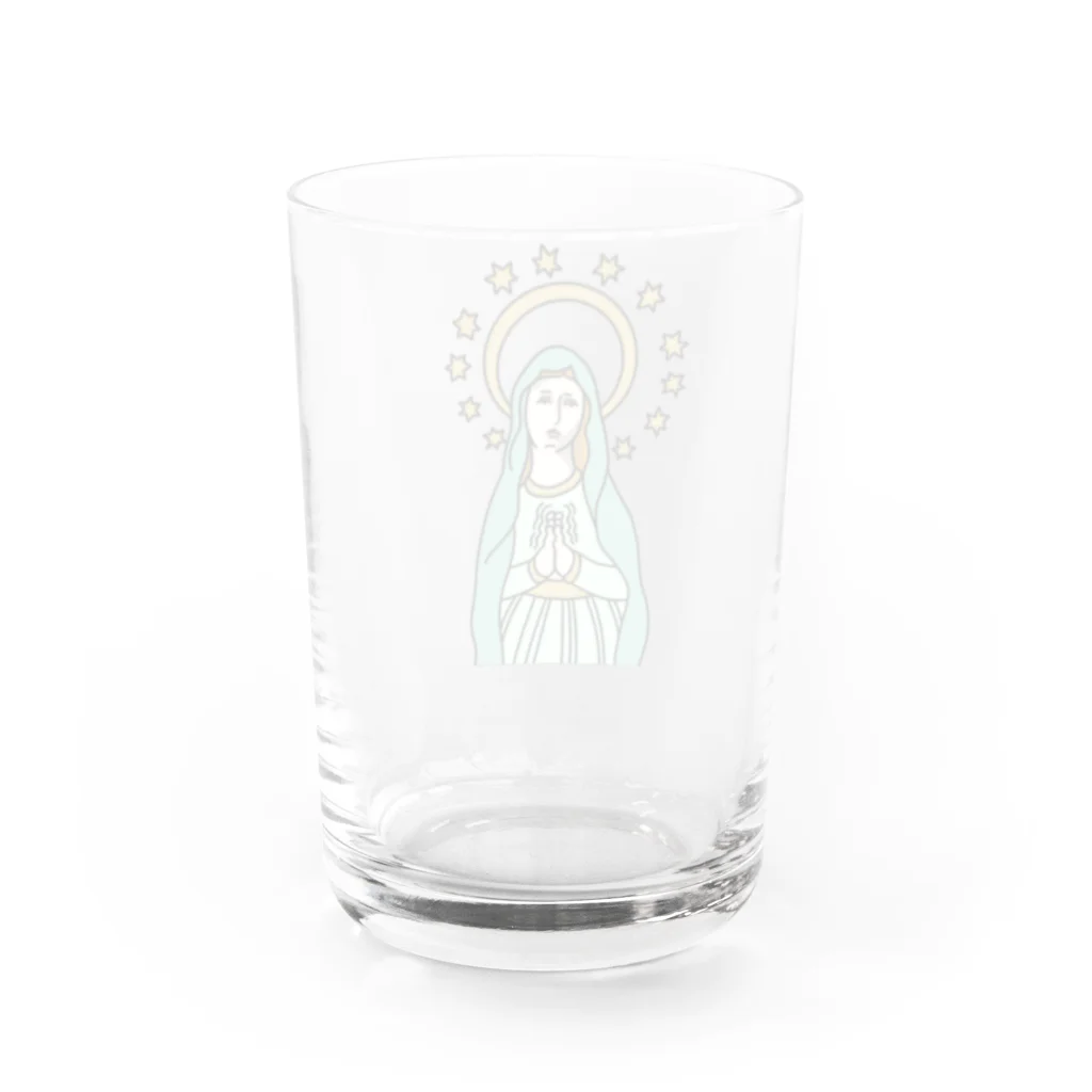 Orumiのおいのりギャル Water Glass :back