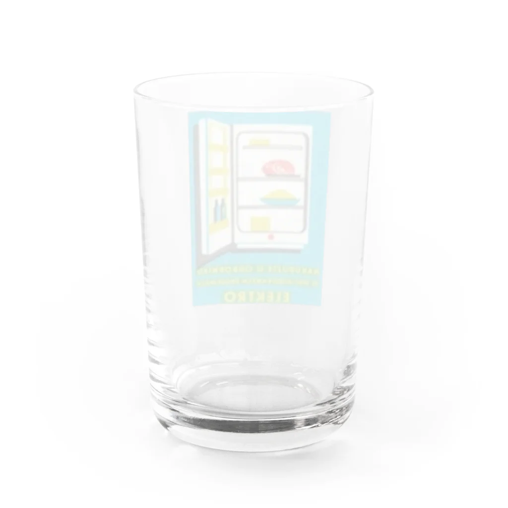 YS VINTAGE WORKSのチェコ　家電・冷蔵庫 Water Glass :back