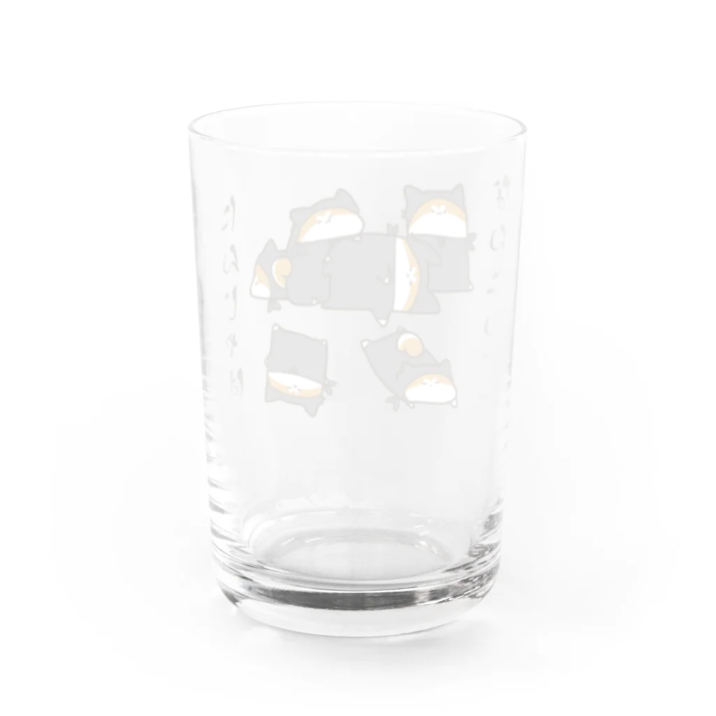 アニマルんのにんじゃはなんにんじゃ Water Glass :back