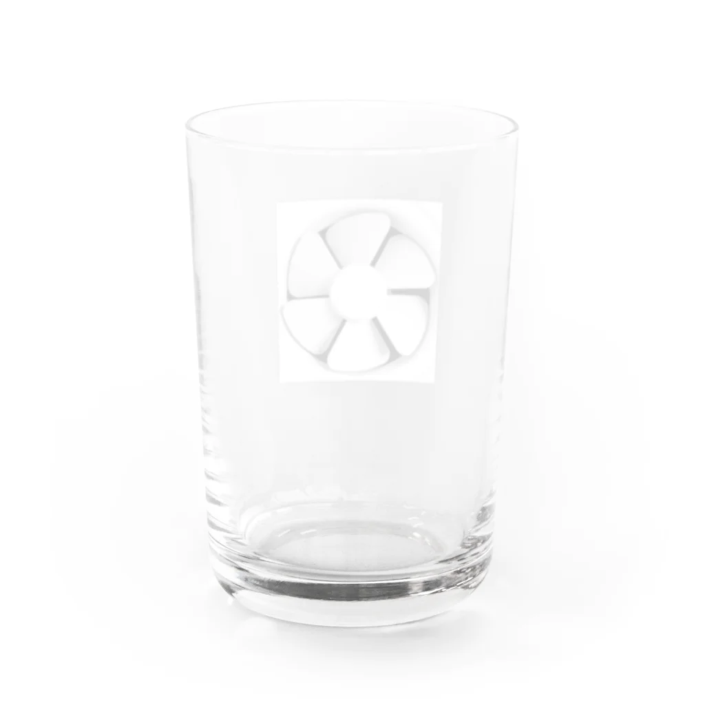 グライの雑貨屋さんのその不安もファンを作る Water Glass :back