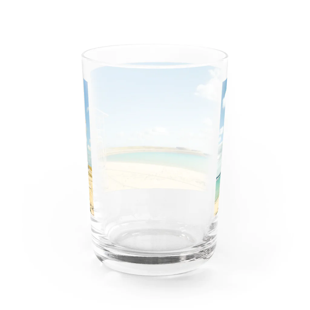じっぷぁの写真のところのあの夏のビーチ グラス反対面