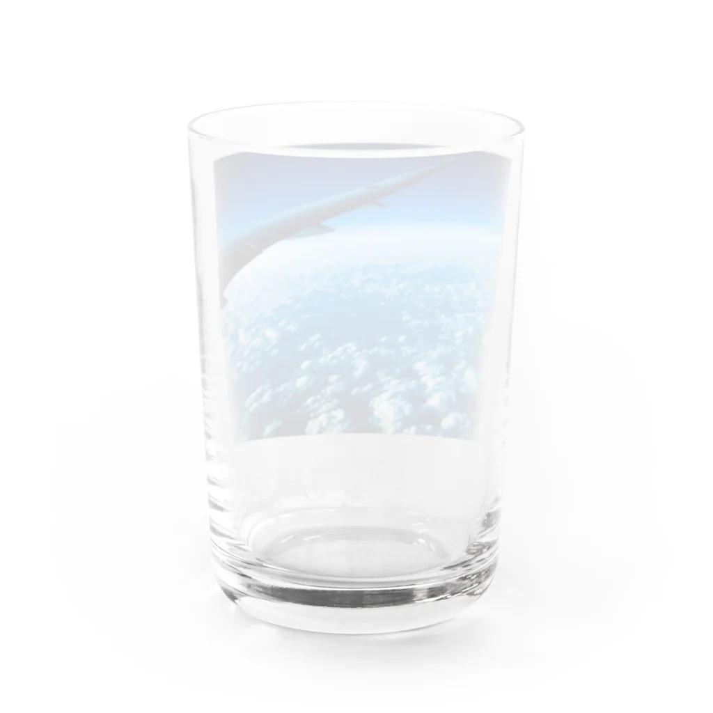 じっぷぁの写真のところの青の翼 Water Glass :back