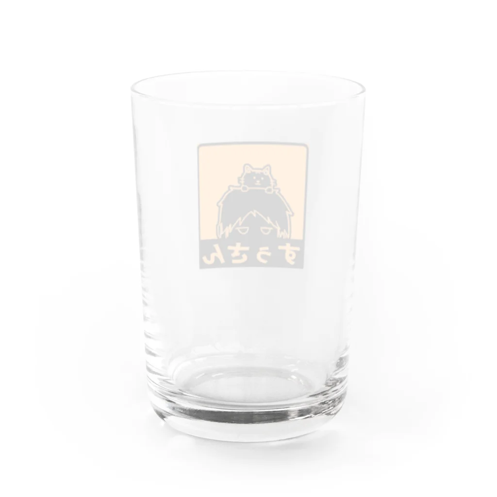 すぅさん.17LIVEのすぅさん Water Glass :back