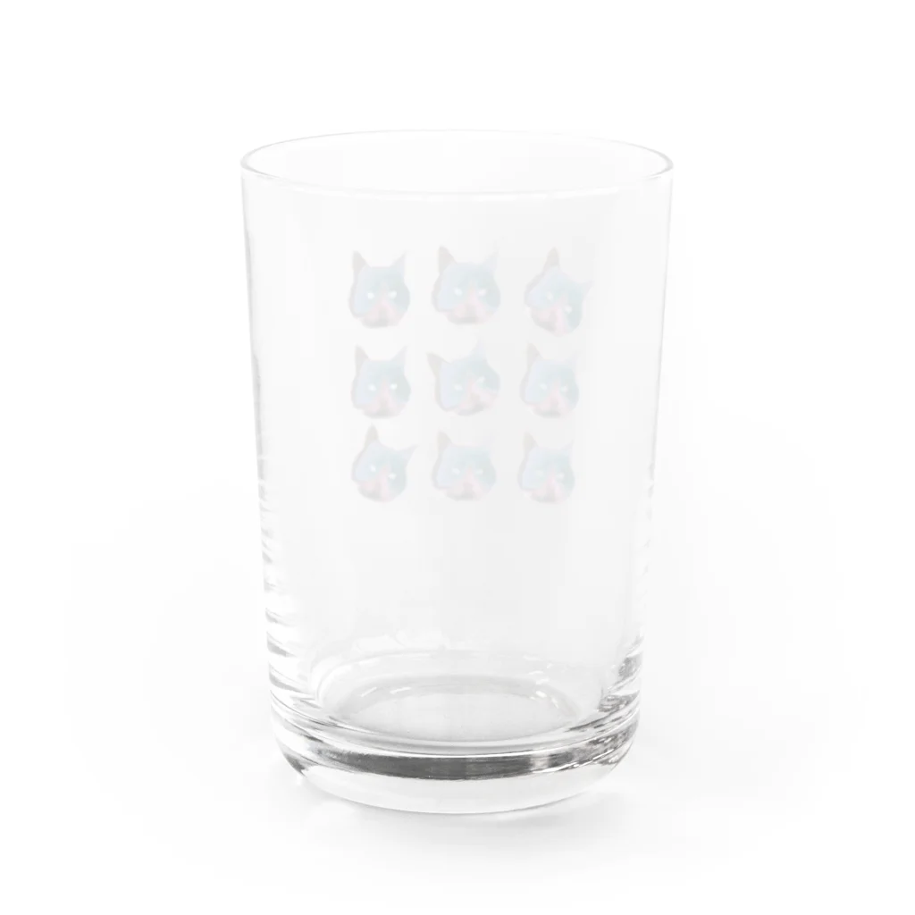 サーモンのネコにゃご（増） Water Glass :back