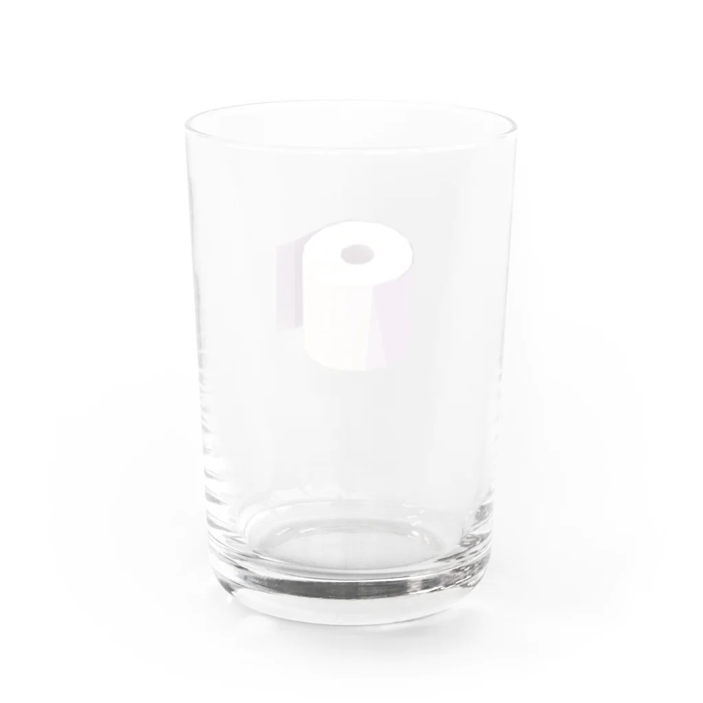 これおたのといれっとぺーぱー Water Glass :back