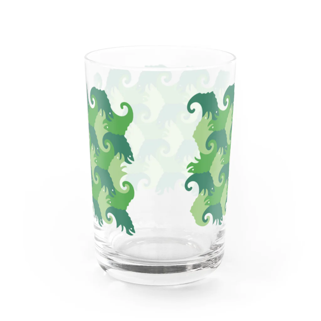 Design Labのカメレオン　カラー　Type1 Water Glass :back