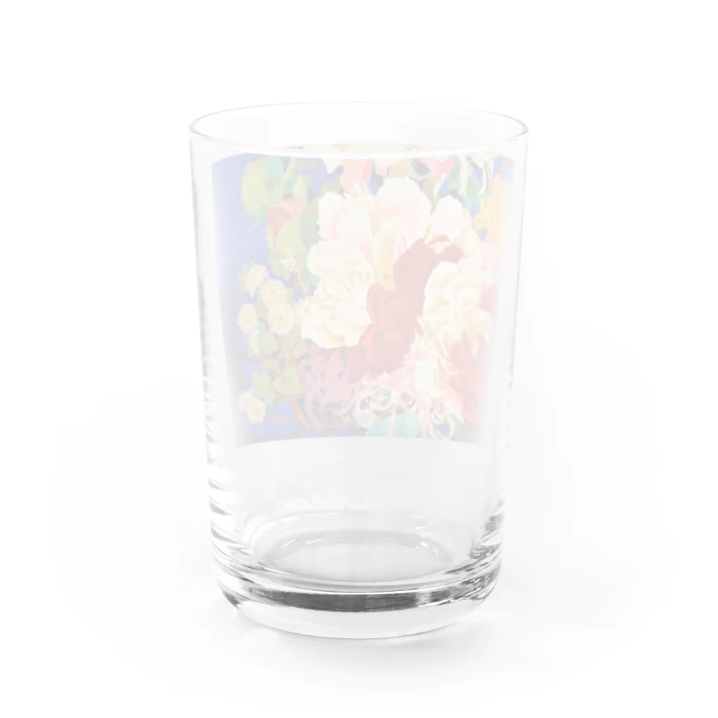 日本画家 加藤 由利子の華籠 Water Glass :back