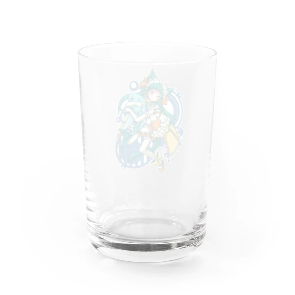 吟遊雑貨のネコみみ娘 Water Glass :back