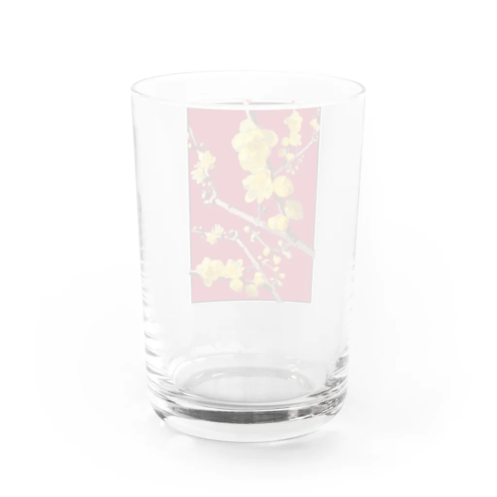 NOSHAの蝋梅(ろうばい) Water Glass :back