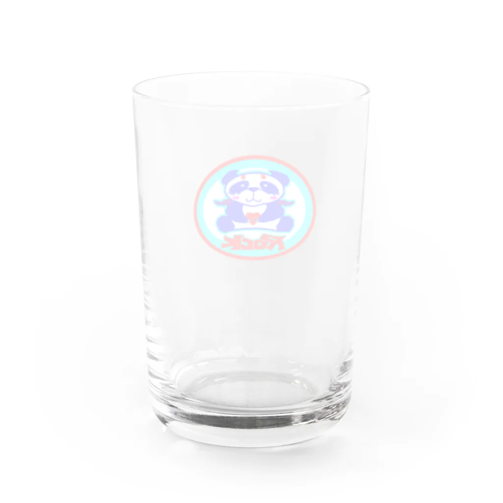 オクサバットのロックパンダ弐 Water Glass :back