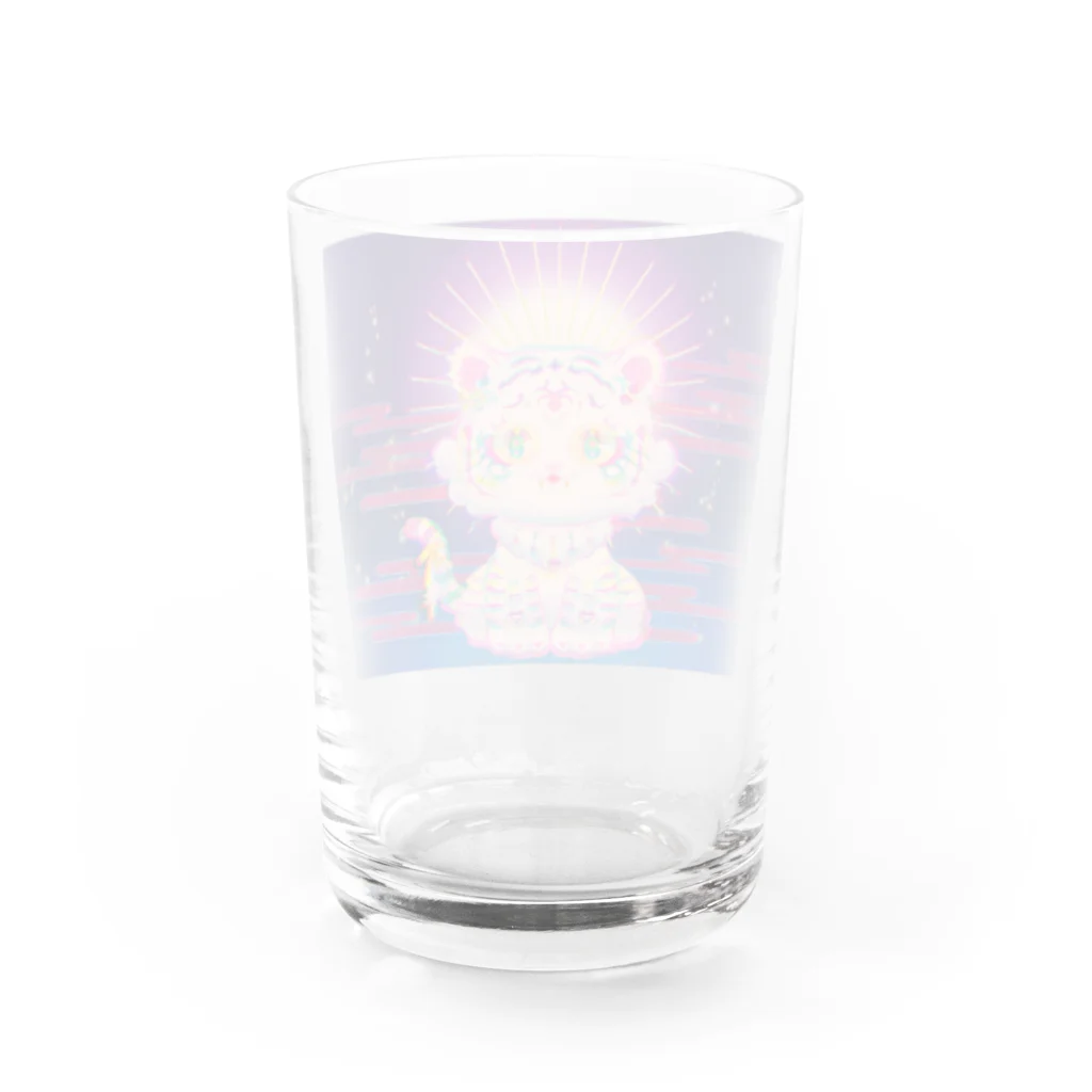 ちーちゃんのお店のガンギマリタイガー Water Glass :back