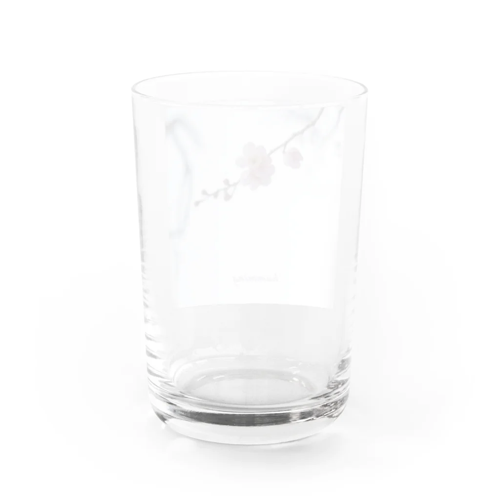 prism✳︎の"humming" Water Glass :back