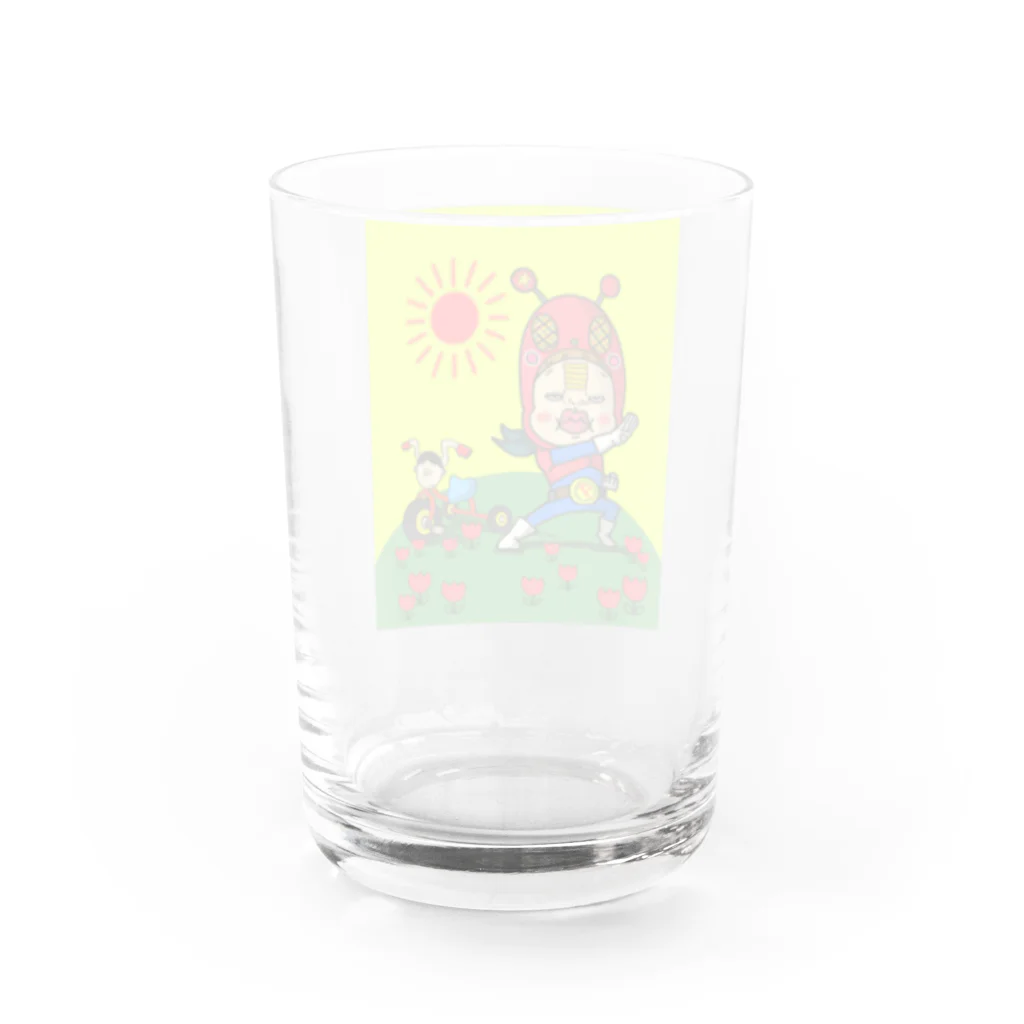 Siderunの館 B2のダサインダーだよ！さげみちゃん Water Glass :back