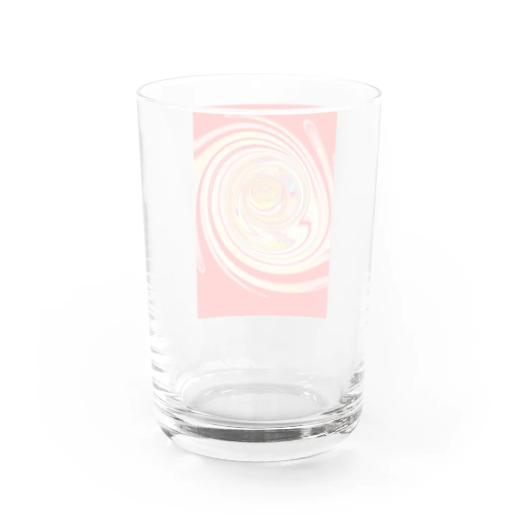 ただのわえのデジタル ぐるぐる Water Glass :back