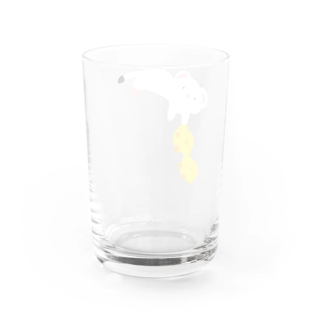 momostudioのショップの僕につかまって Water Glass :back