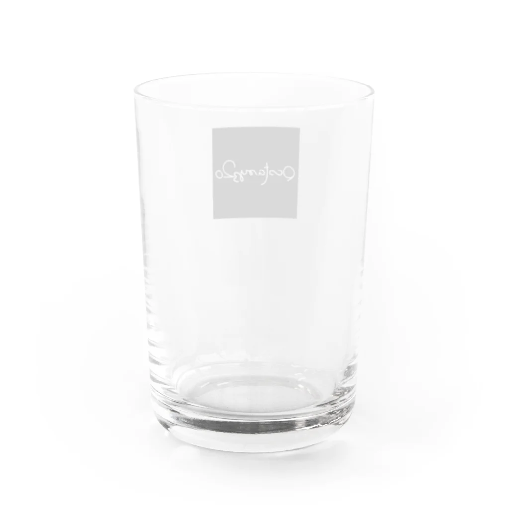 ecstasy320のグラス Water Glass :back