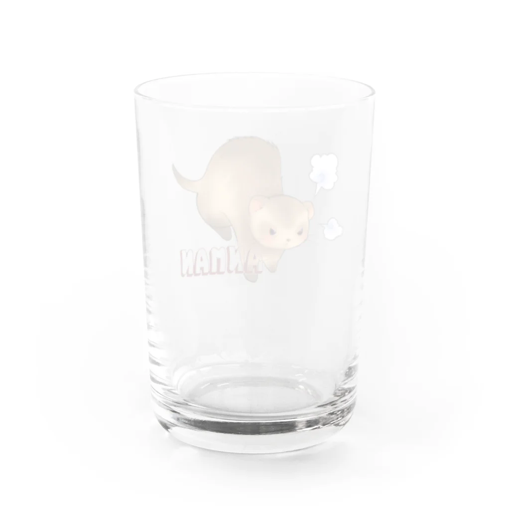 puniGAMES公式ショップの【公式】激おこあんまんグッズ Water Glass :back