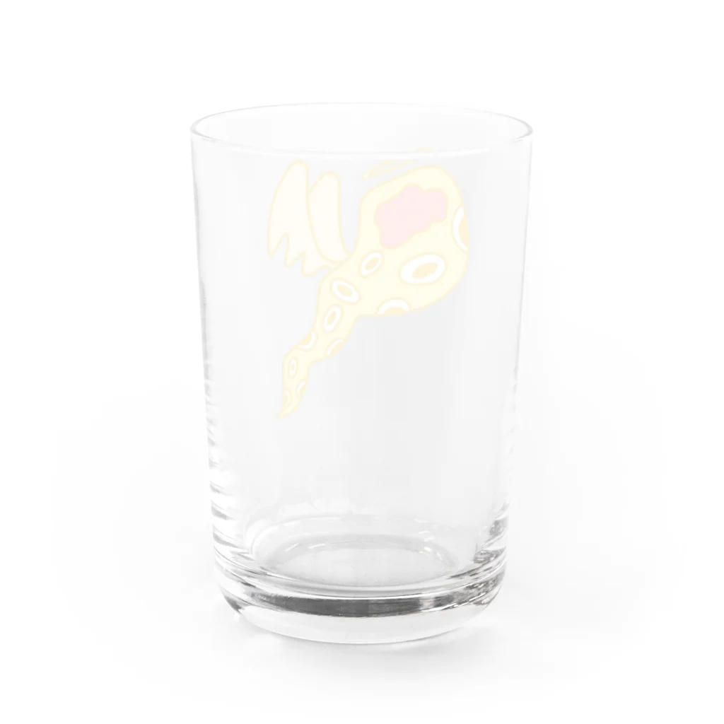 うちゅうじんぐみのうちゅうじんぐみ てむくるり Water Glass :back